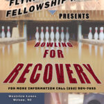 Bowling for recovery poster